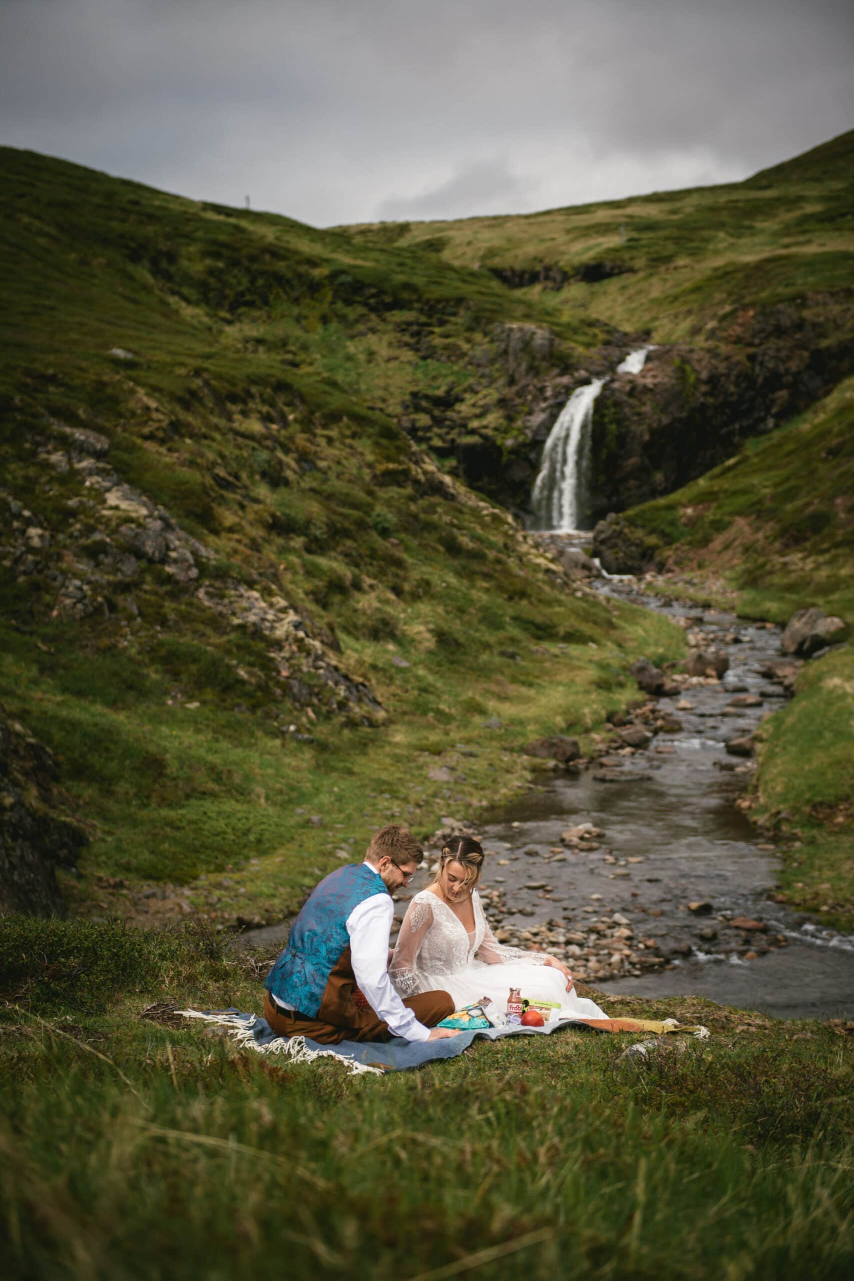 The couple's love story etched against the untouched beauty of the Icelandic wilderness.