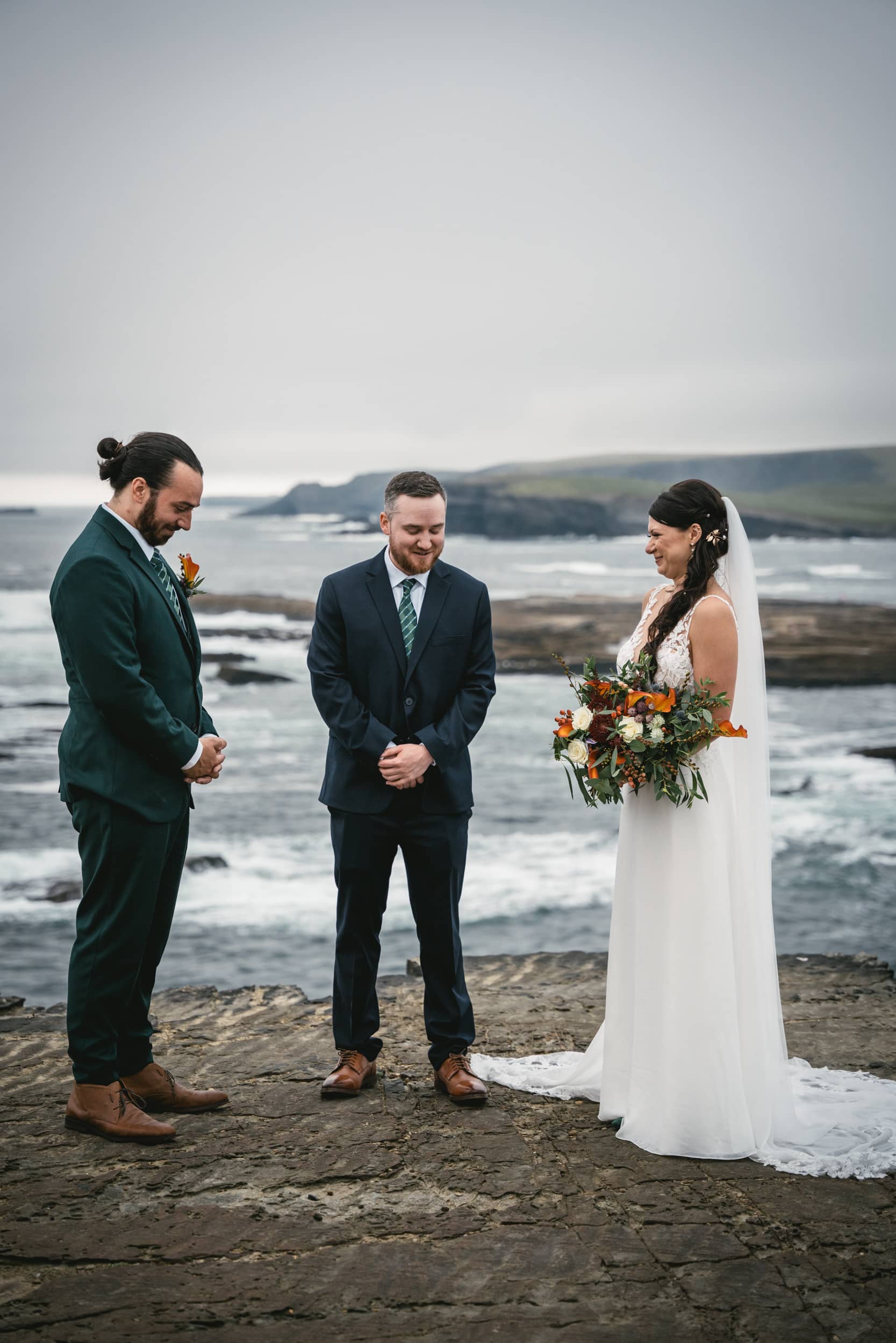A touch of Ireland: Jesse and Sal's love story on the cliffs.