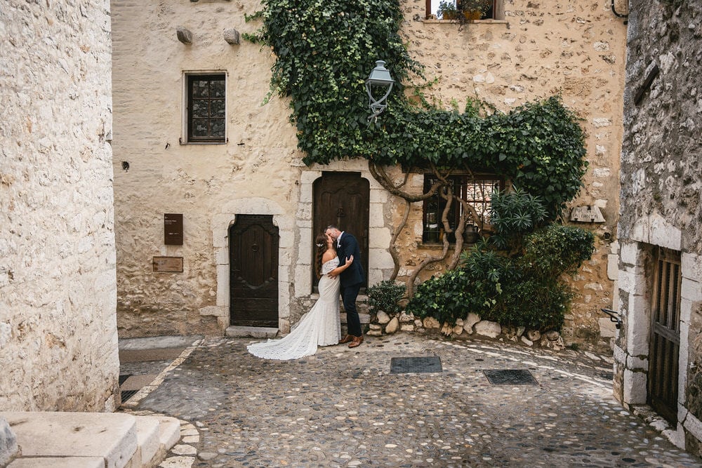 French Riviera elopement near Nice