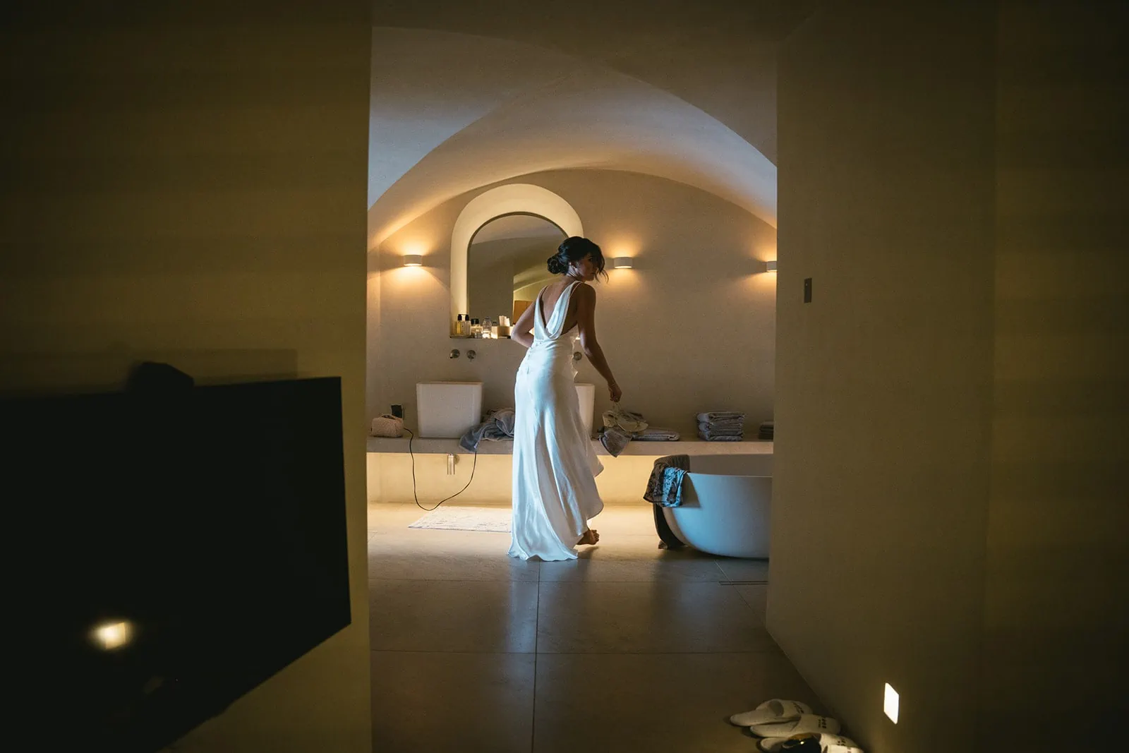 Bride gathering her essentials, each item a key to the day’s enchantmen