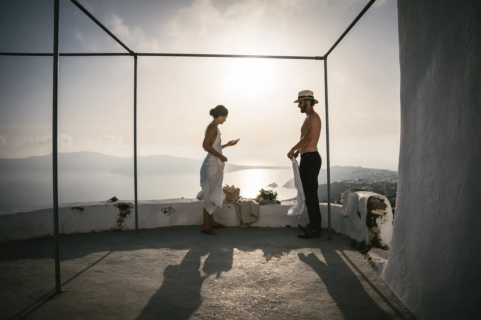 Together they walk to their secret church, anticipation and love leading the way.