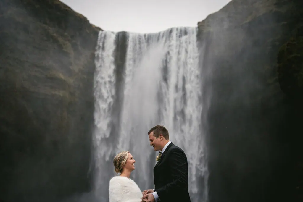 Testimonial from a couple who eloped on the south coast of Iceland