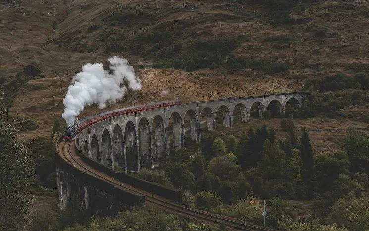 Harry Potter elopement locations - Scottish Highlands, Hogwarts Express