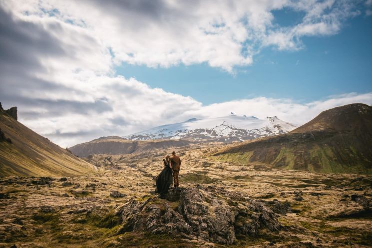 Lord of the Rings elopement locations - Iceland, mountains