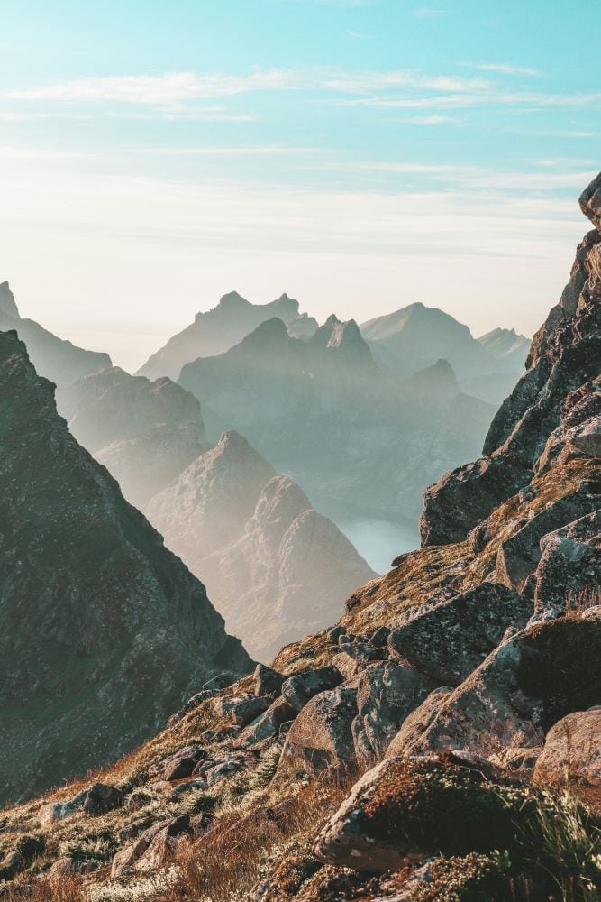 Lord of the Rings elopement locations - Norway, peaks