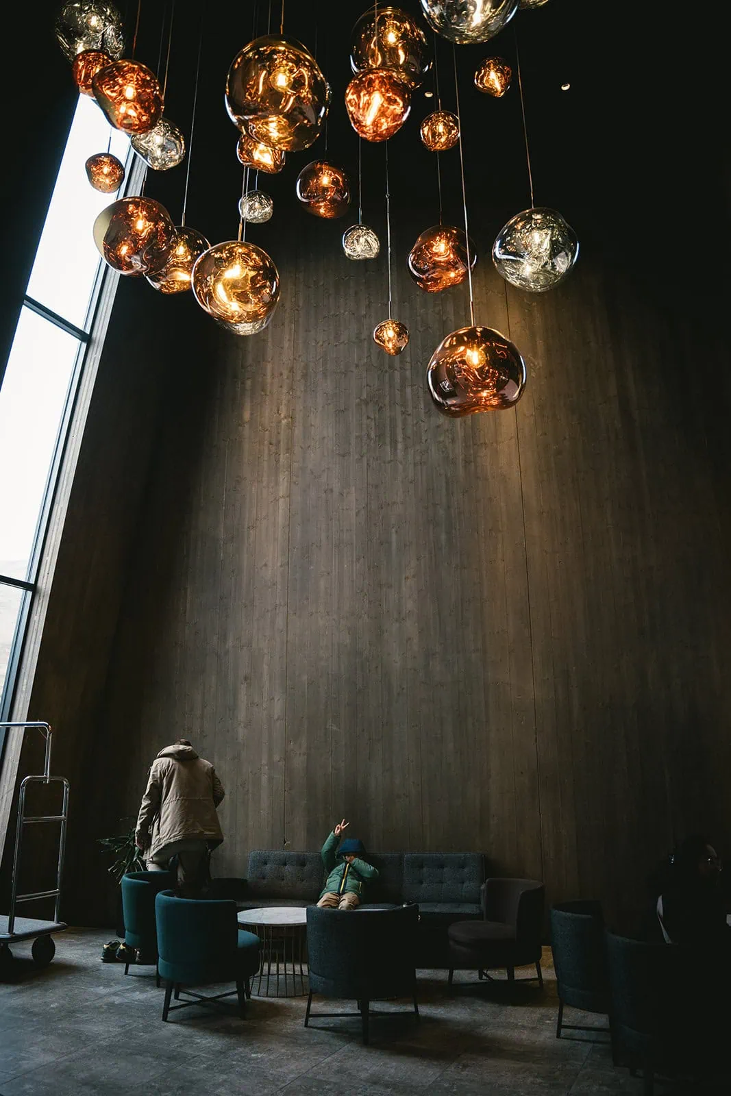 Majestic hotel where the couple stay during their Mulafjulfur elopement