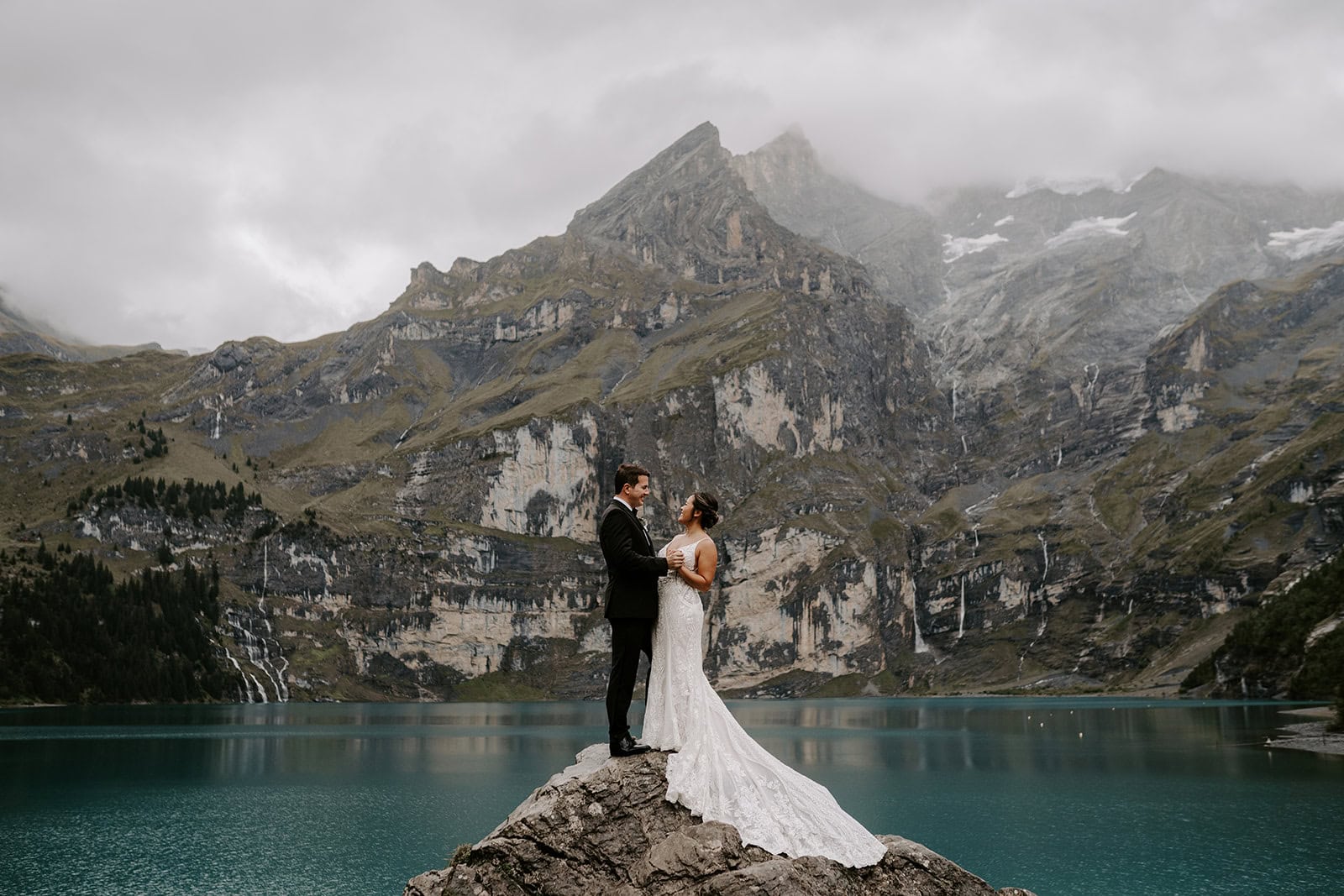 Lauterbrunnen elopement in the heart of Switzerland