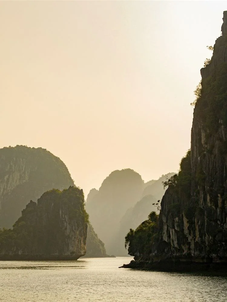 Star Wars elopement locations - Ha Long Bay, Vietnam
