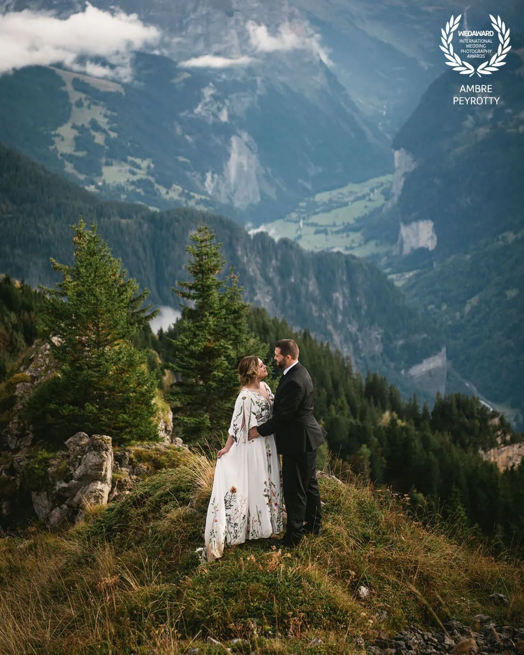 Epic celebration moment showcasing our 7-day Rune elopement package in Norway's Nordic realms