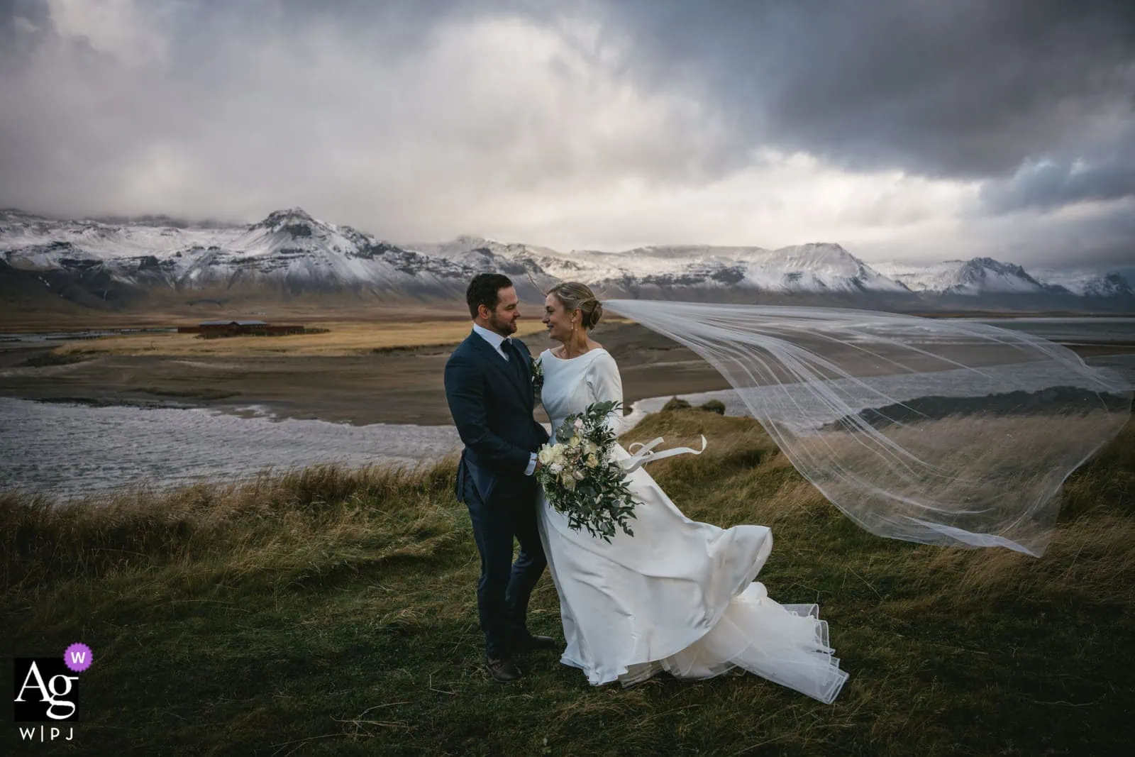 Creative celebration capture showcasing unique artistry in our elopement packages in Norway