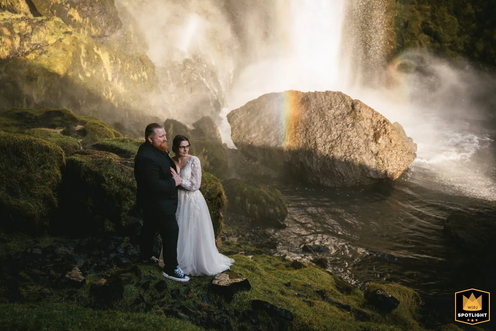 Authentic celebration moment representing the comprehensive guidance in our elopement packages in Norway