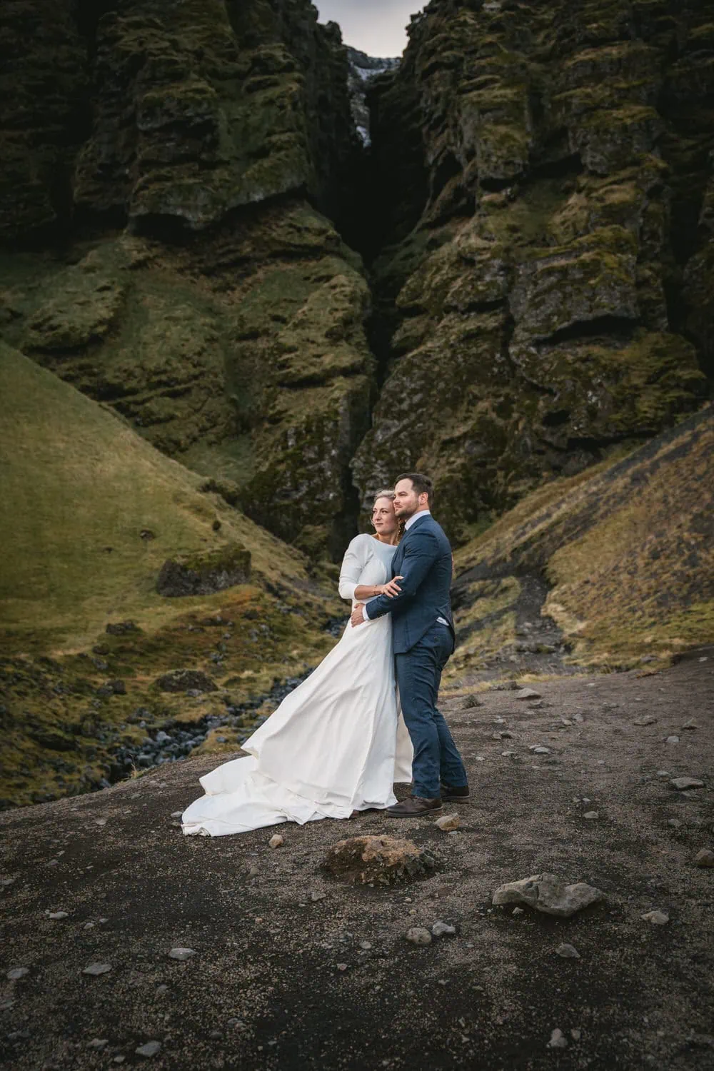 Intimate celebration showcasing my Dawn elopement package in Denmark's timeless landscapes