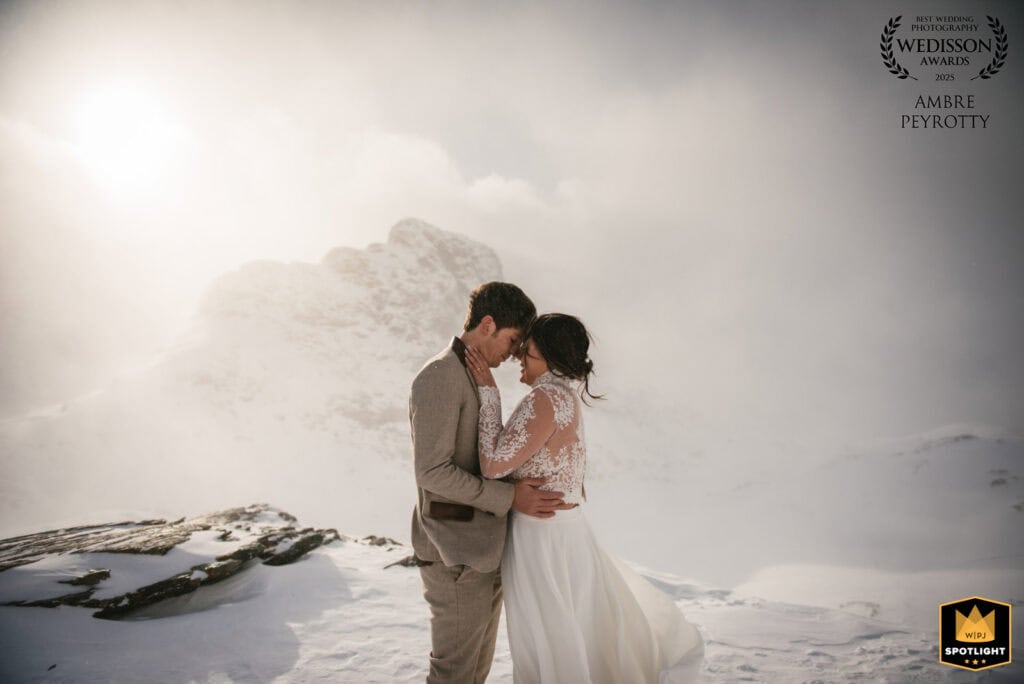 Authentic couple moment showcasing the rugged beauty in my elopement packages in Patagonia