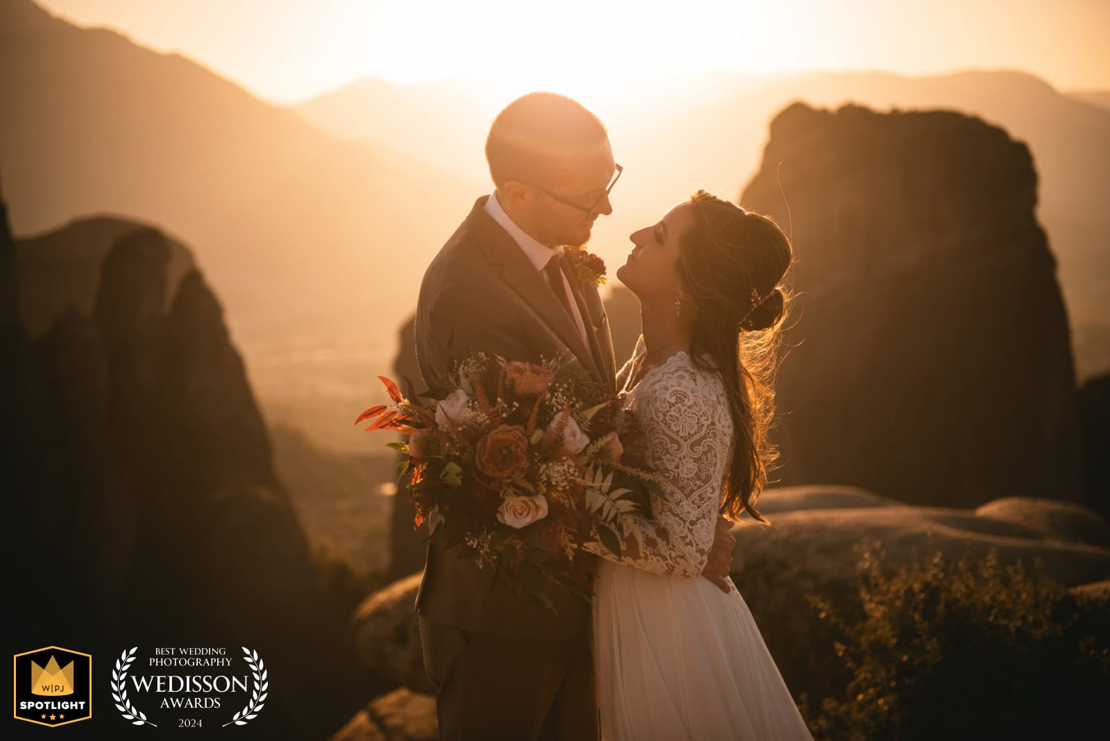 Romantic moment demonstrating the magical beauty of our elopement packages in Scotland