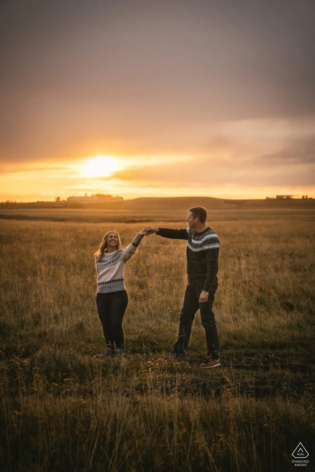 Intimate celebration showcasing my Dawn elopement package in Sweden's mystical forests