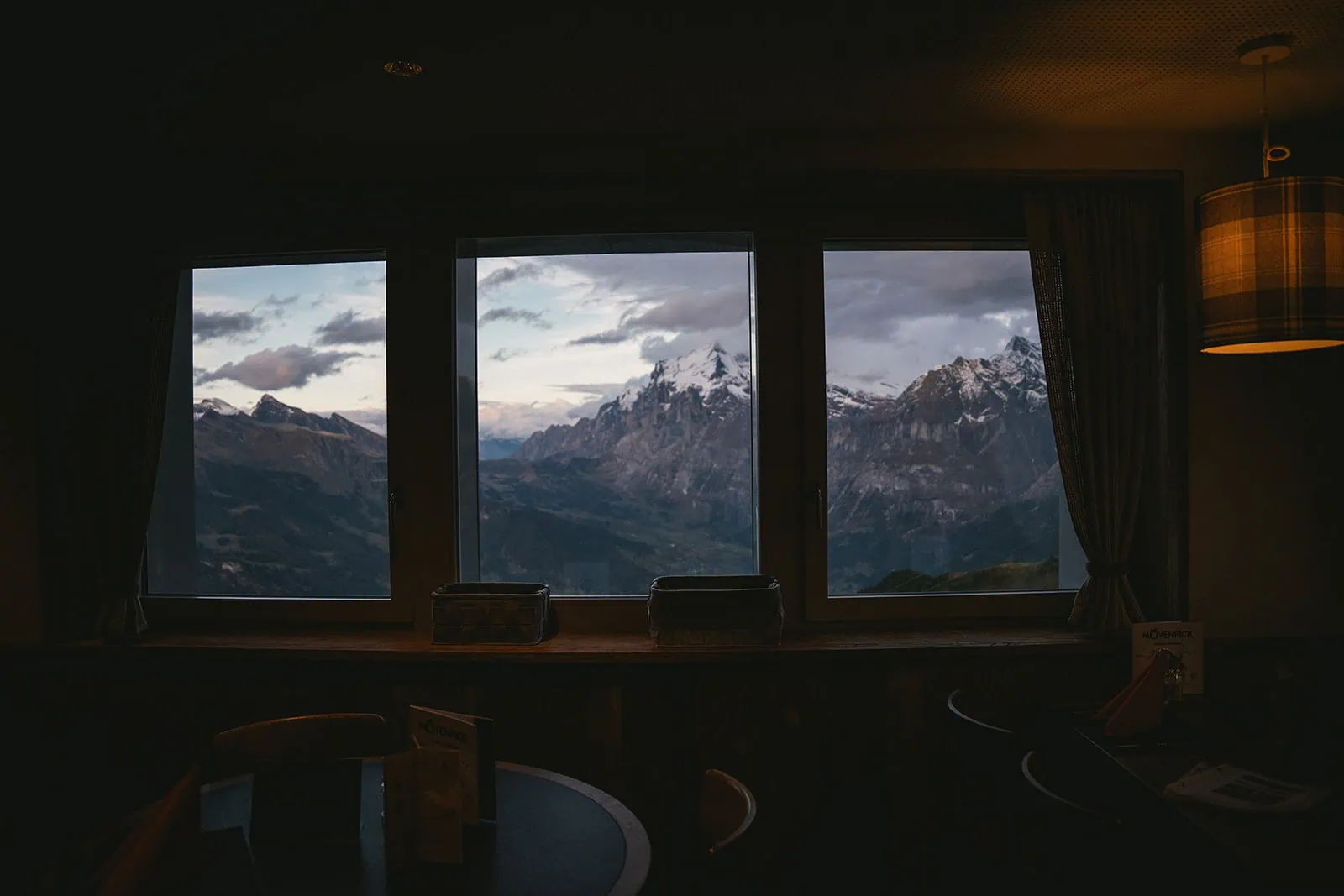 Taking in the snowy landscapes on the road to their Gornergrat elopement destination