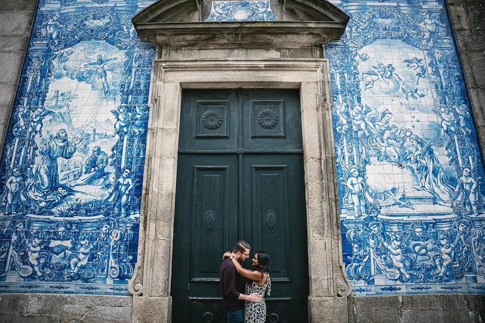 The enchantment of their Porto elopement lay in its quiet moments.
