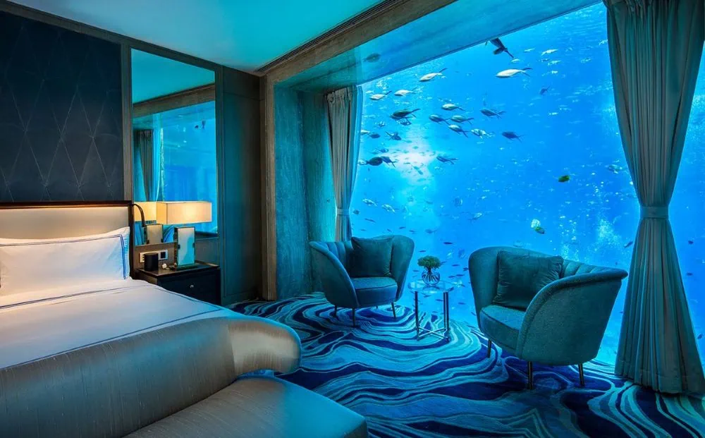 Underwater elopement in hotels – Atlantis The Palm in Dubai
