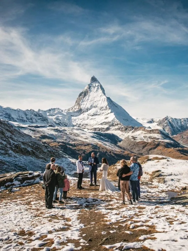 Have a micro-wedding and an elopement
