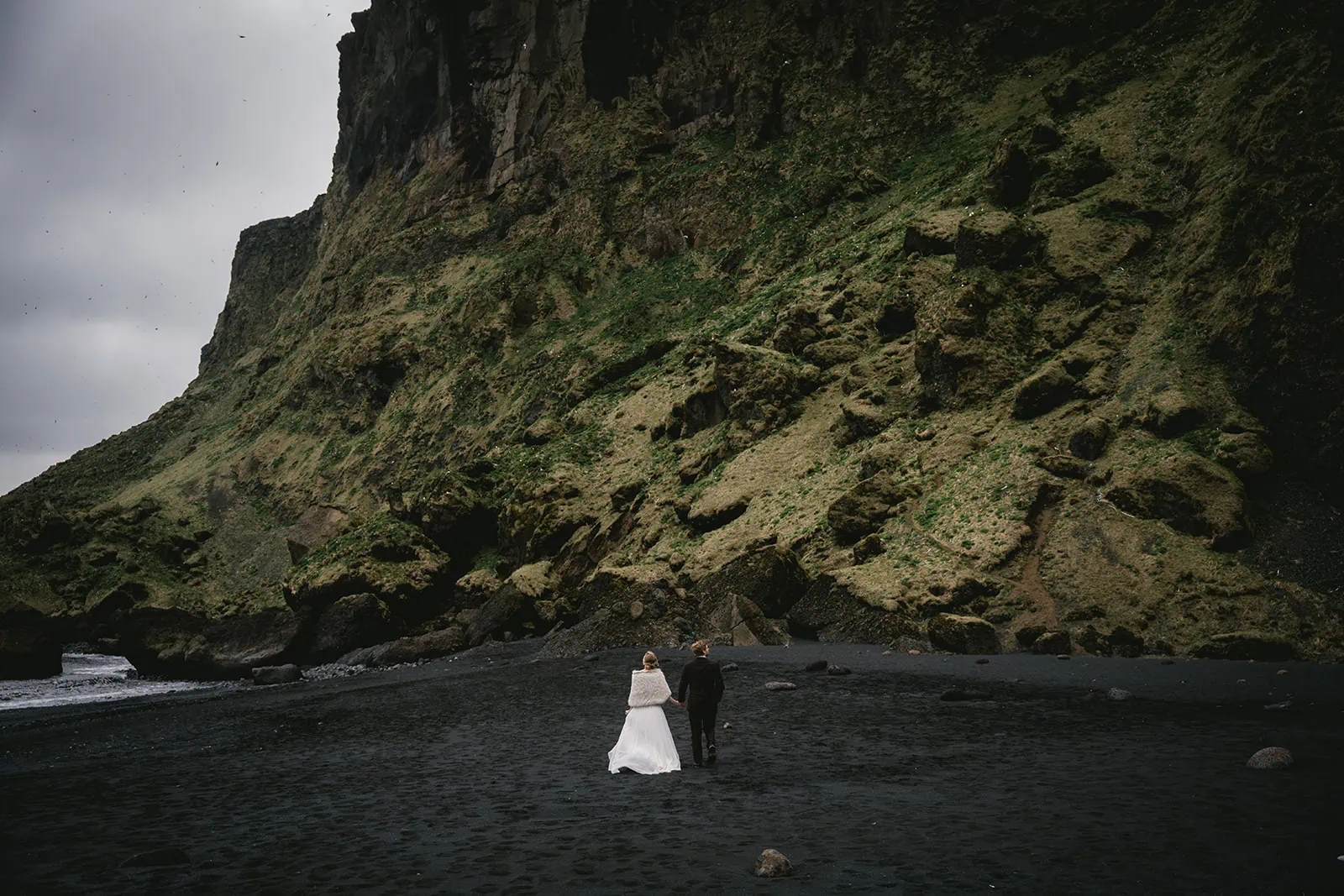 Pure elements, pure emotion — this Reynisfjara elopement had it all.