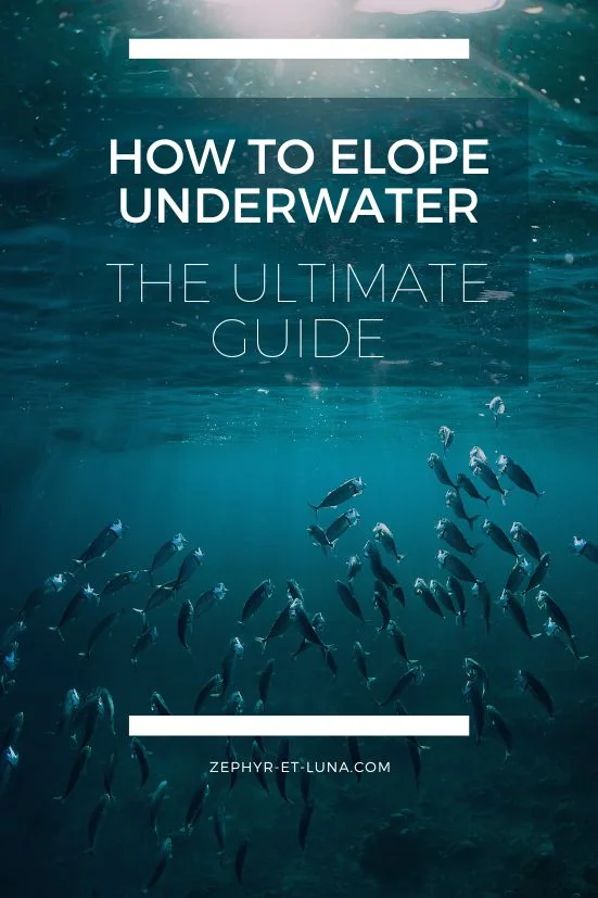 How to elope underwater – The ultimate guide with everything you need to know