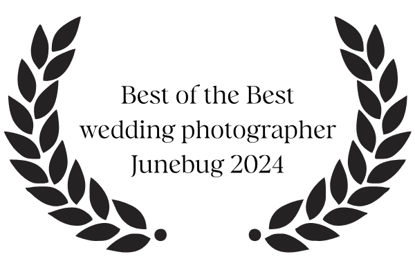 Best of the best wedding photographer Junebug