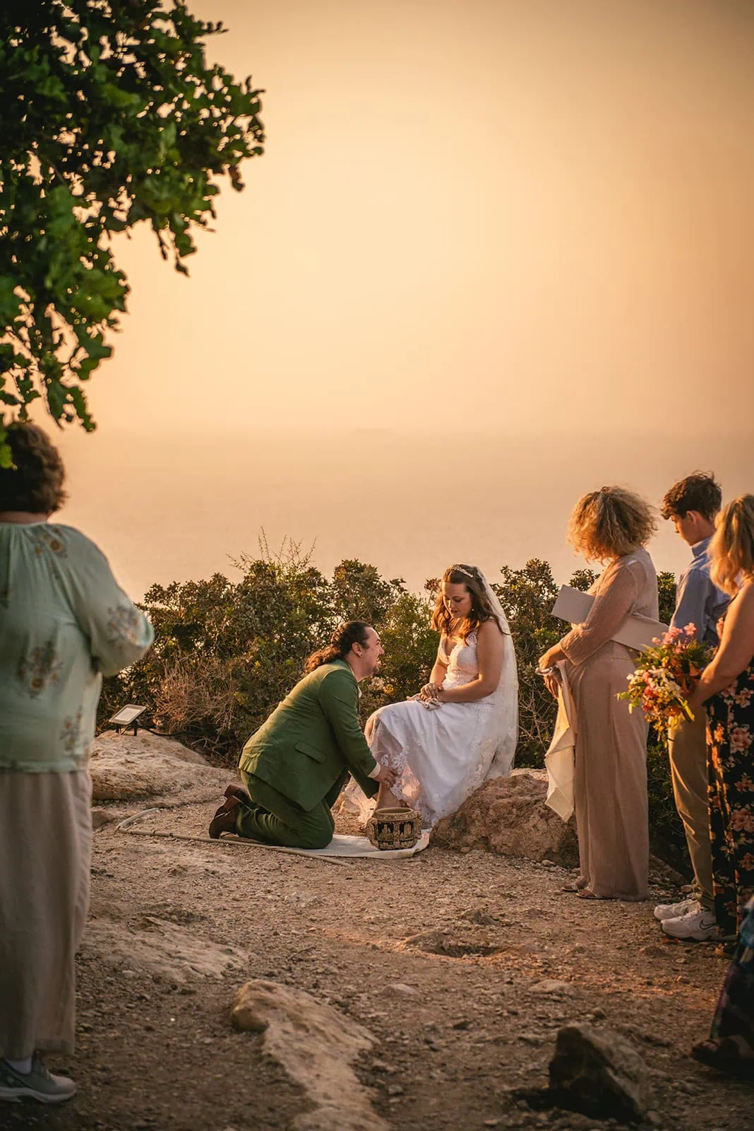 A ceremony carved into memory and myth – Rhodes Island elopement