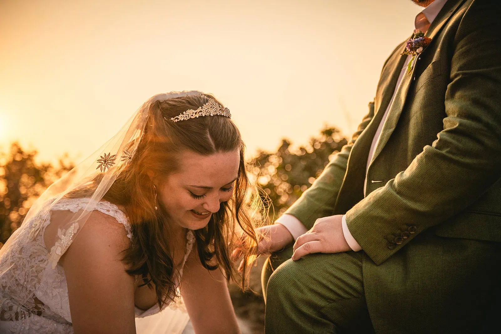 This Rhodes Island elopement wasn't just about vows — it was about actions, like washing each other’s feet to honor their bond