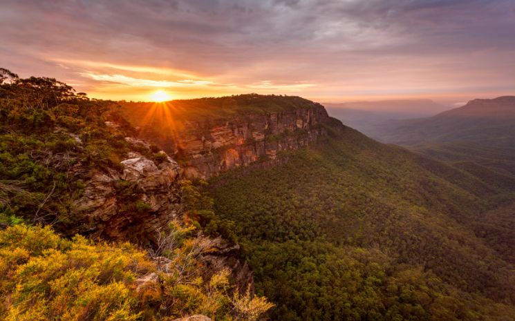 Blue Mountains elopement - Sunrise