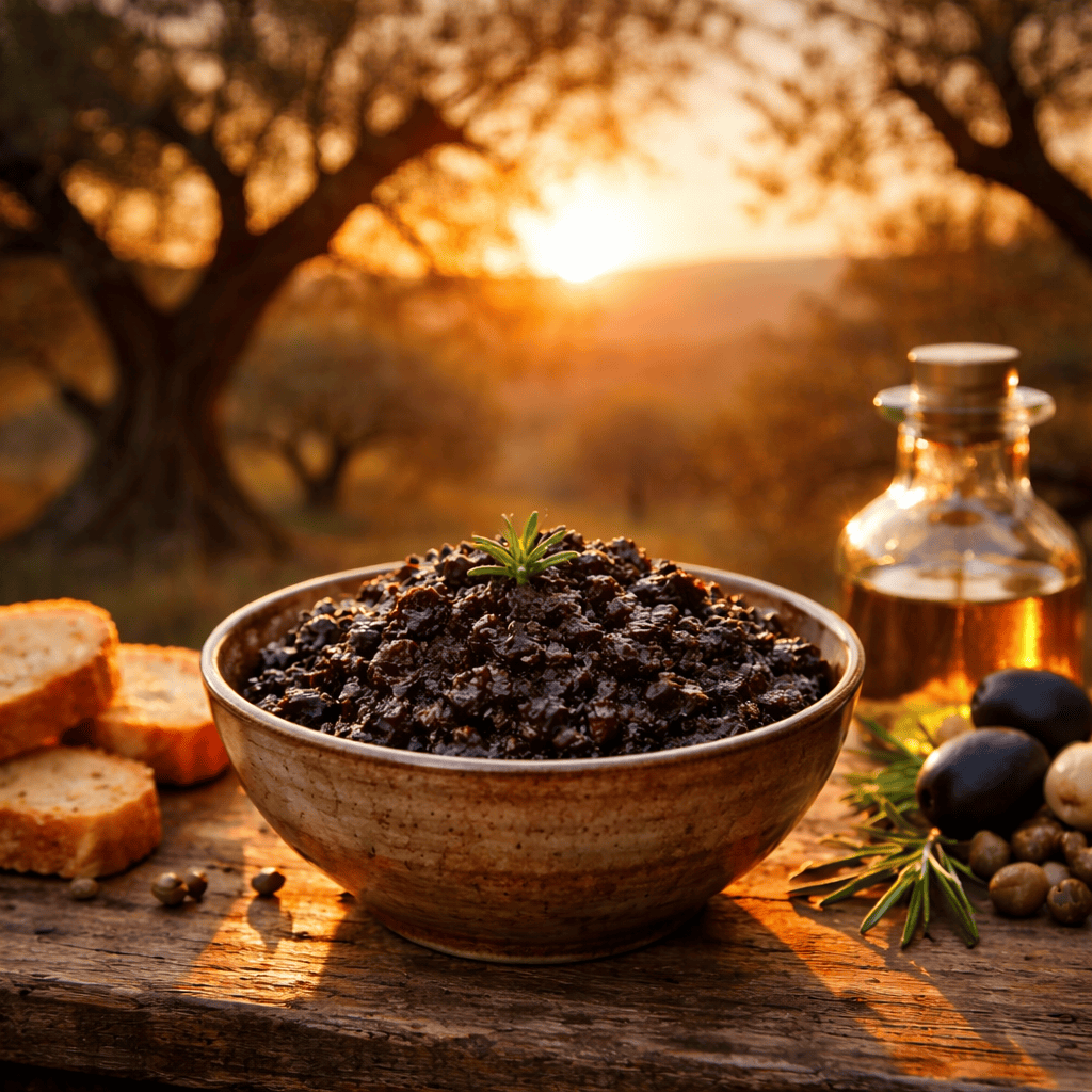 Tapenade for a Provence elopement aperitif