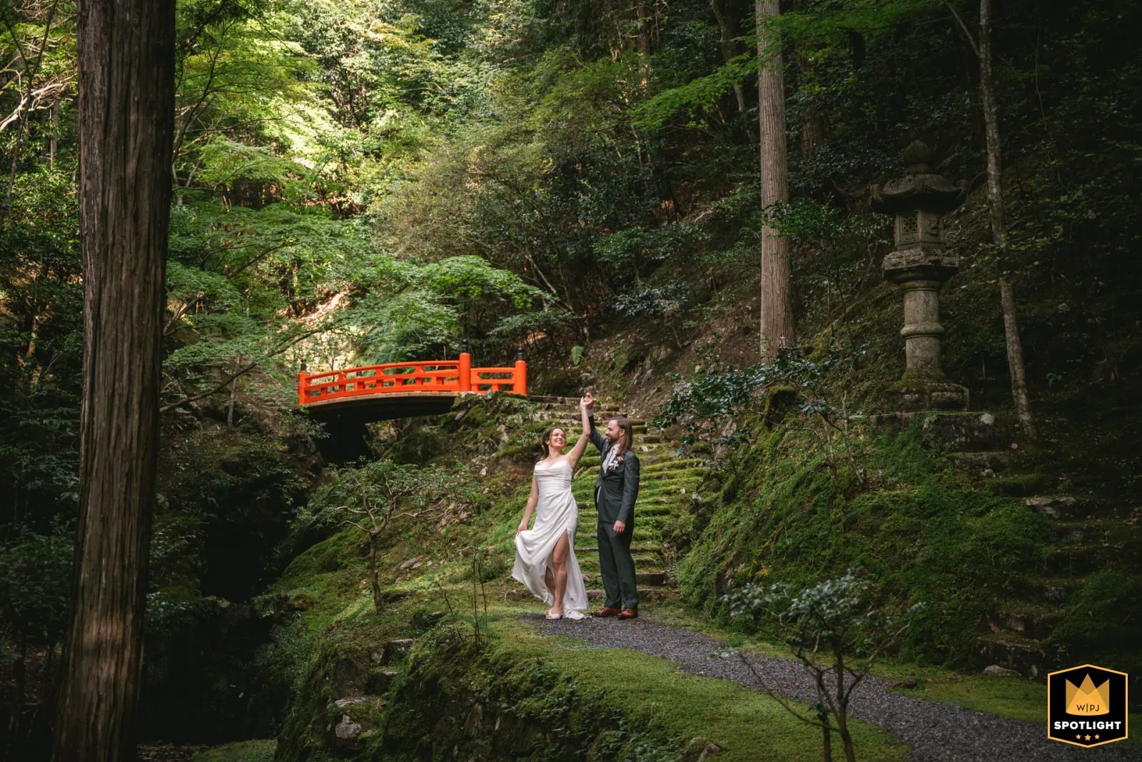 Couple exploring different landscapes across multiple days of their elopement