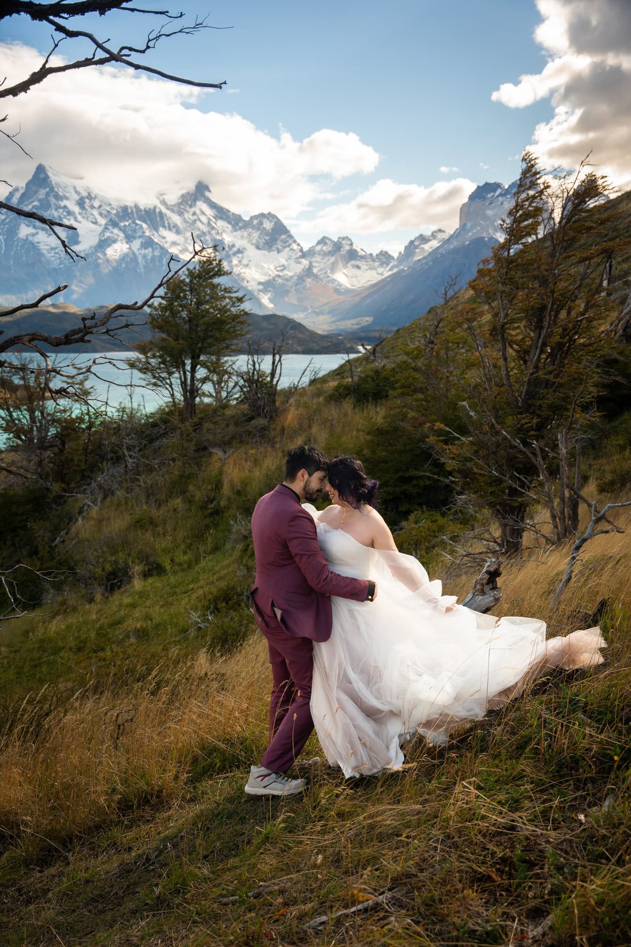 Torres del Paine elopement in Patagonia