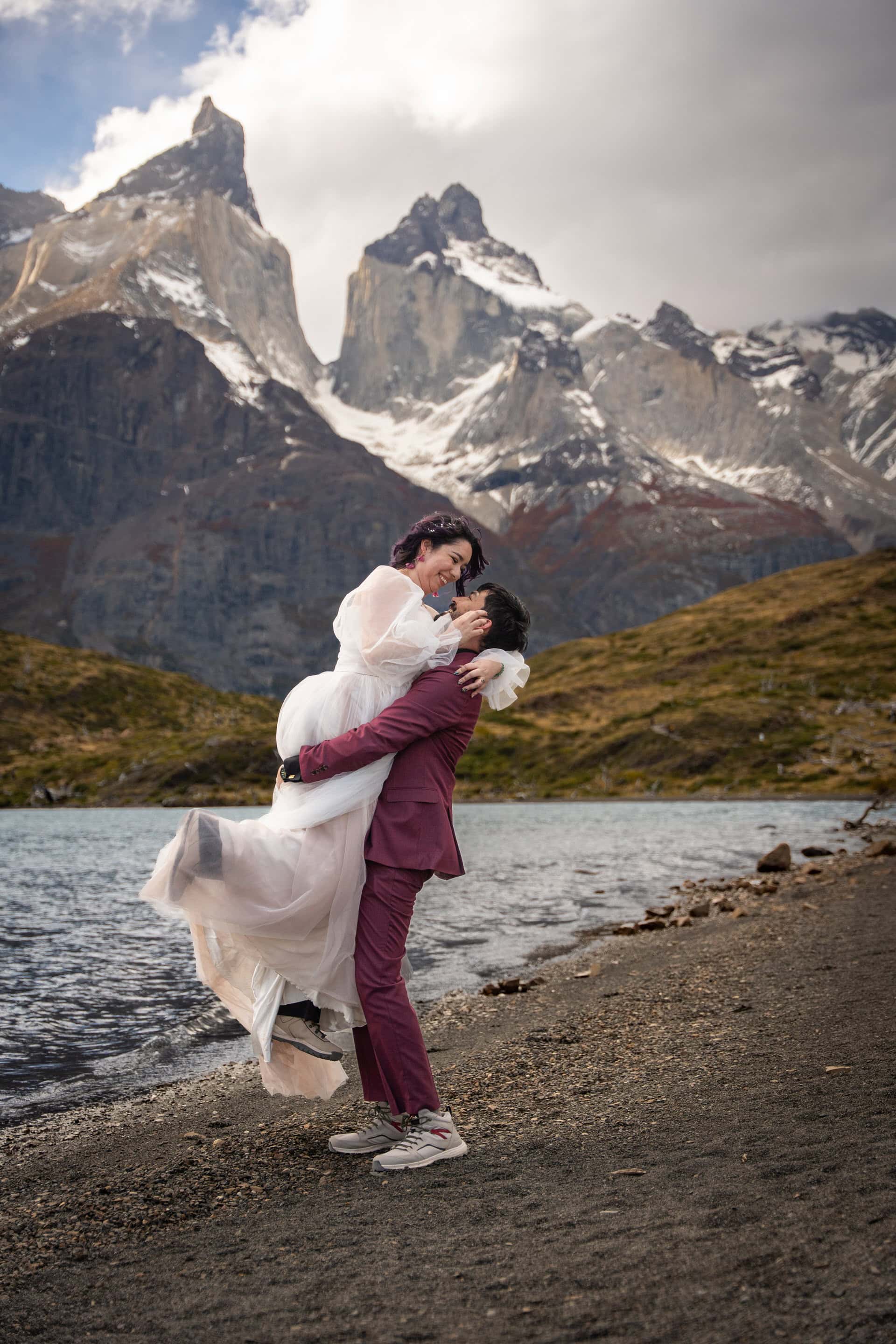 Patagonia elopement landscape